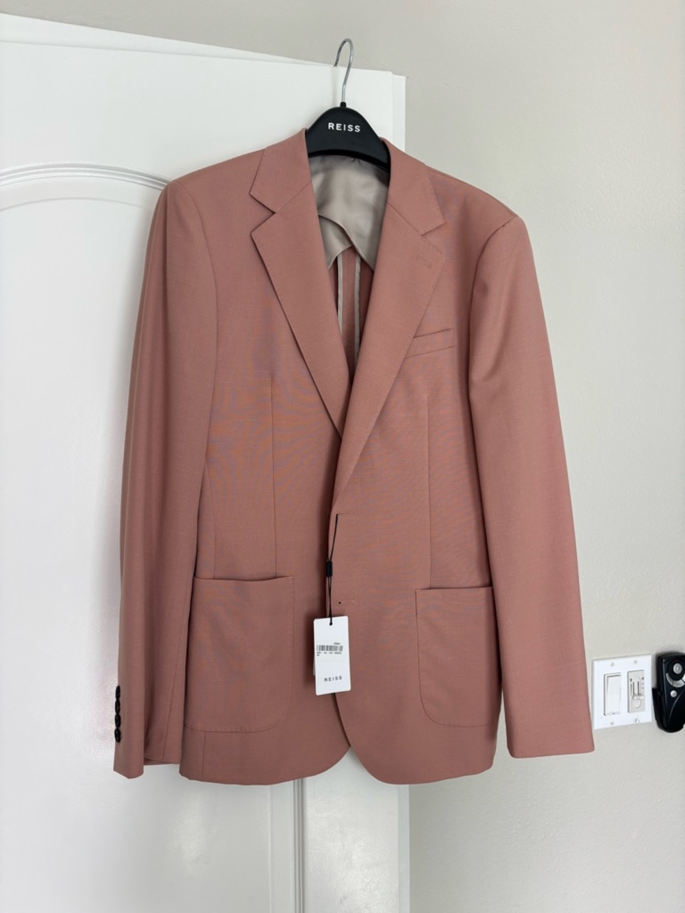 Reiss Men's Dusty Rose Blazer
